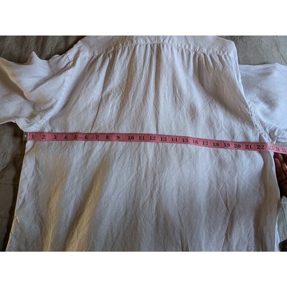 CORDINGS White Cotton Button Down Shirt Size 15.5 Mens British Heritage - Picture 7 of 10